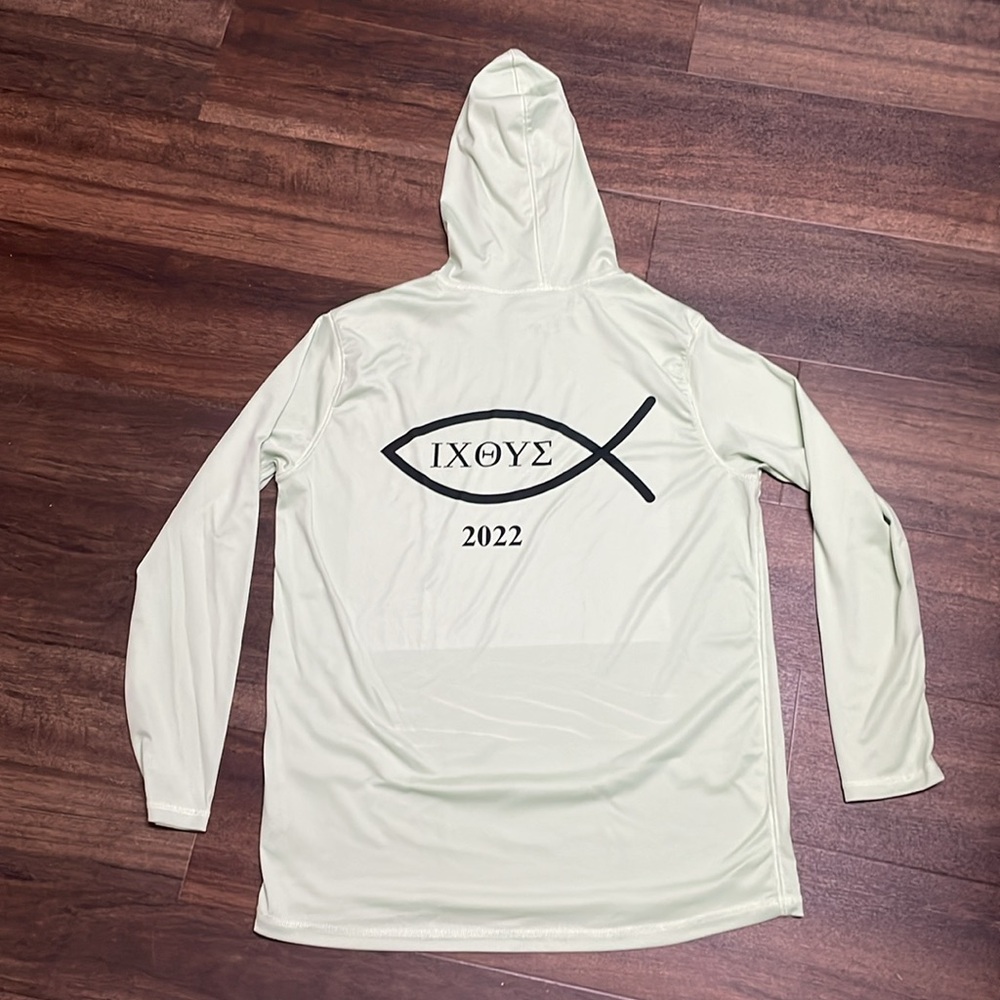 Long sleeve, Briny hooded sun shirt - Fly Fishers of Men - Picture 5 of 5